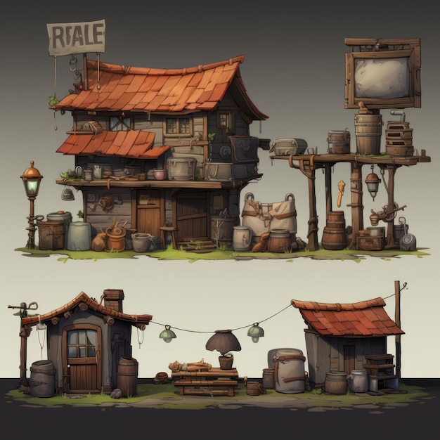 Stylized Building