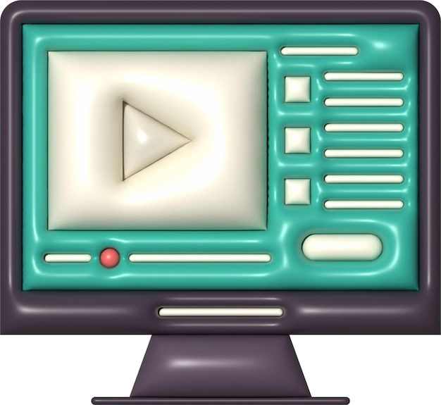 stylized computer monitor interface graphic webinar