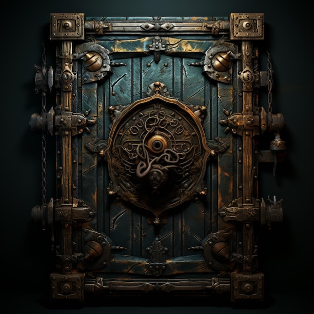 Stylized Dungeon Door