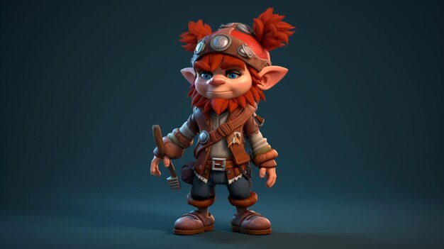 Stylized game character designGenerative AI