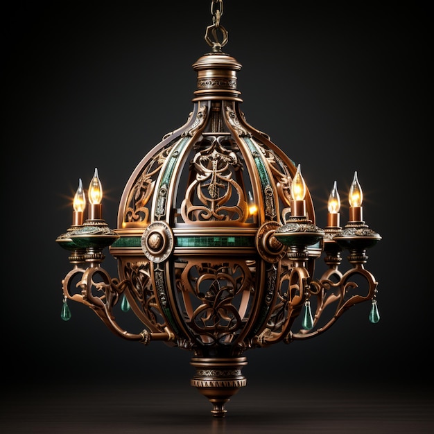 Stylized Medieval Chandelier