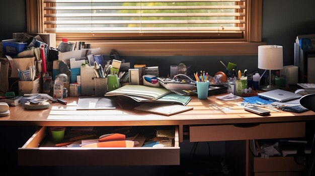 Stylized Office Desk Photos