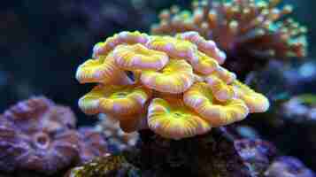 Photo stylophora coral