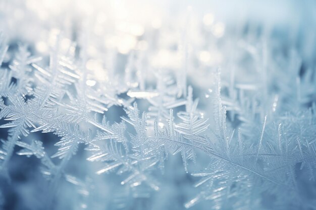 Foto foto di sfondo per il freddo dei fiocchi di neve sottomessi