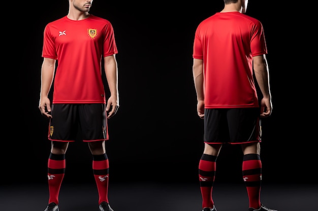 Foto sublimazione abbigliamento sportivo disegni uniforme di calcio professionistico s