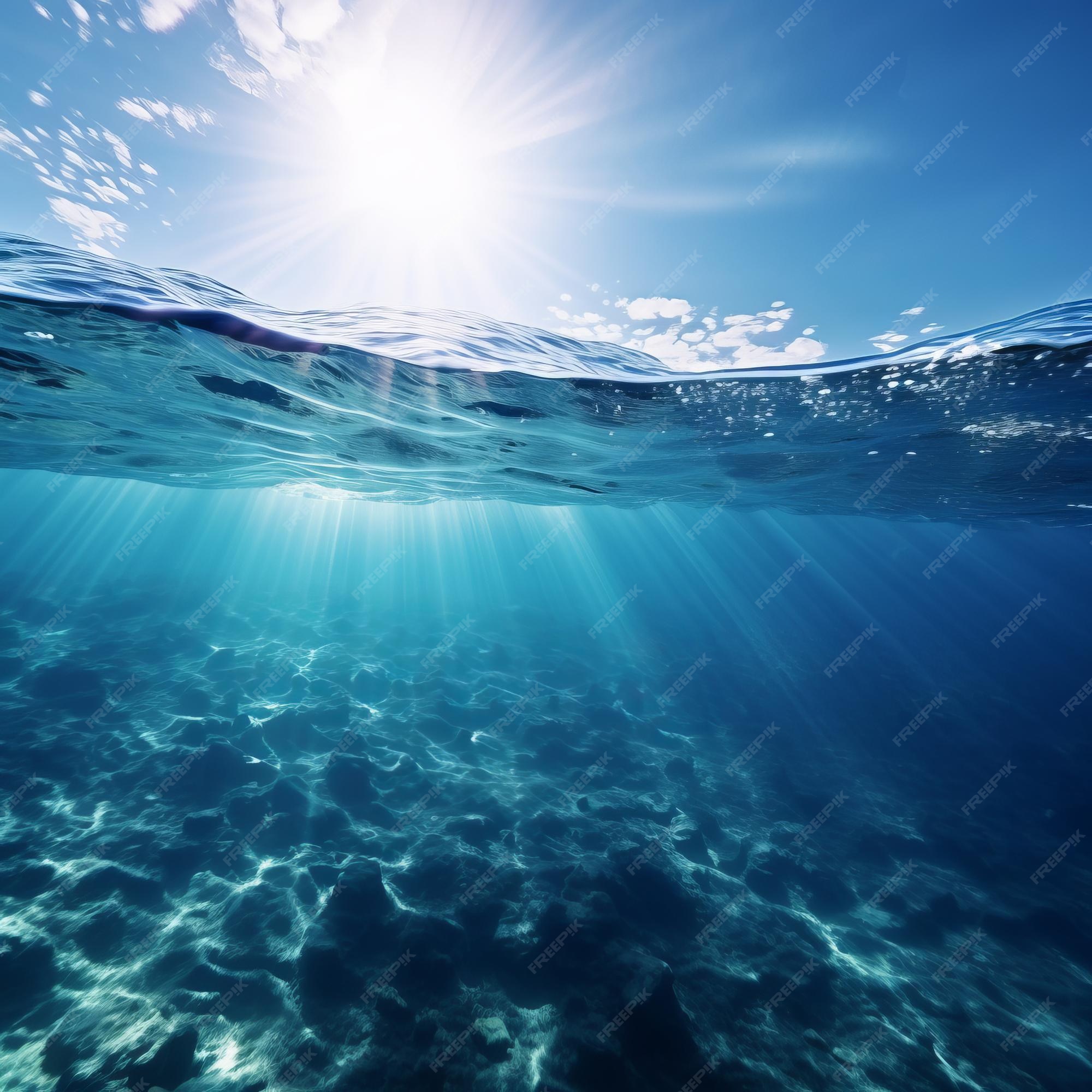 Premium AI Image | Subliminal Serenity Immersive Underwater Wonders in