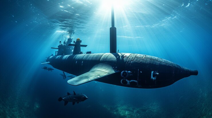 Photo submarine design hd 8k wallpaper stock photographic image