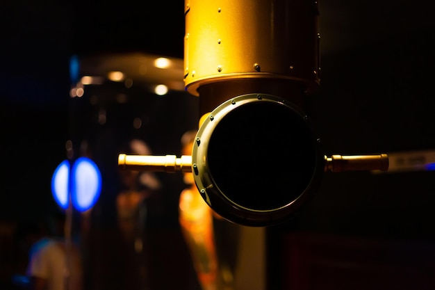 Submarine periscope at the Museum of Technology