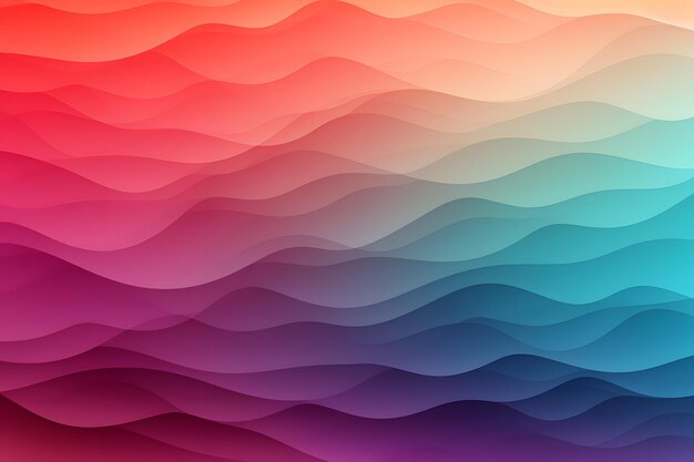 Subtle use of color red and green gradient wallpaper in unicorncore style