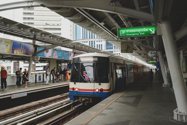 Subway train at Bangkok