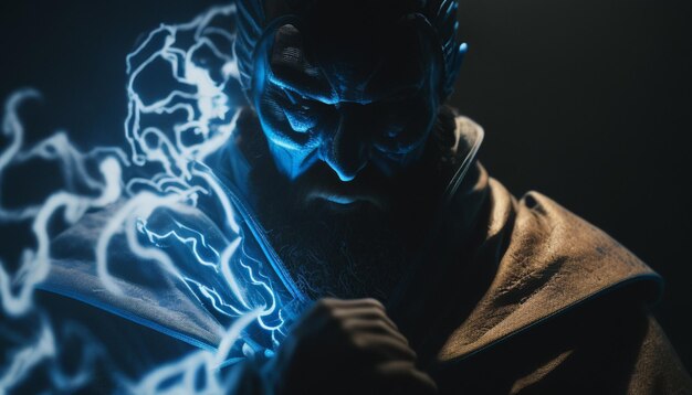 Subzero met dr Strange-krachten Filmische opname