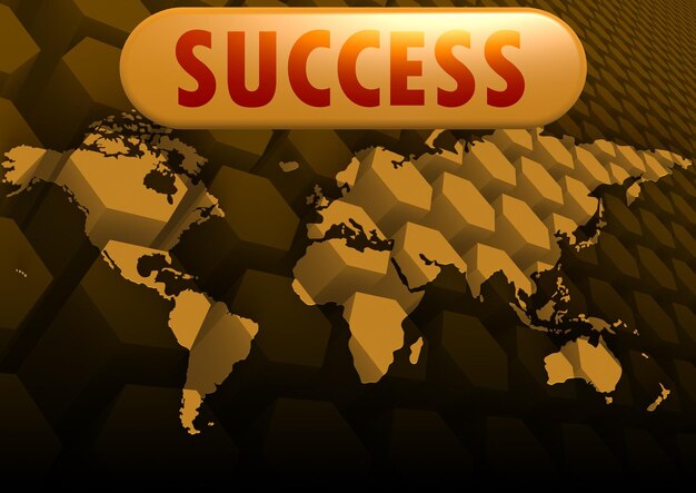 Success world map