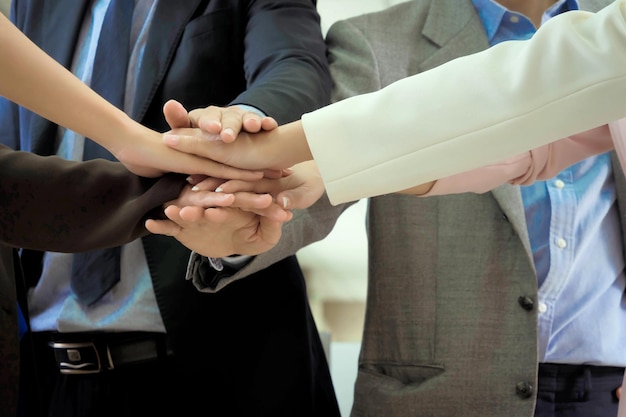 Successful business handshaking