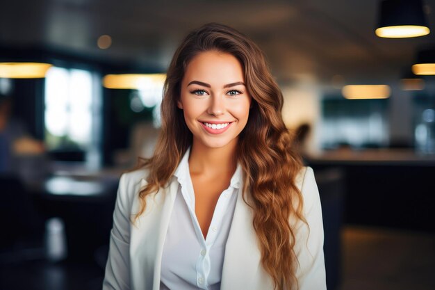 Successful Businesswoman with a Warm Smile