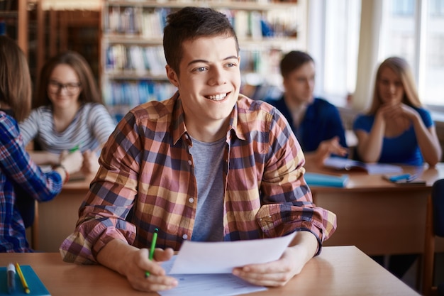 成功した人の学術若い高校