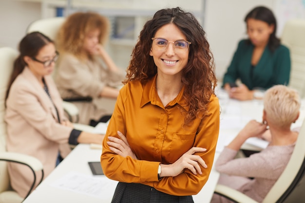 Successful Young Adult Businesswoman Portrait