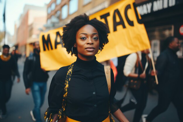 Foto succesverhalen in de zwarte maand die de zwarte schoonheid versterken