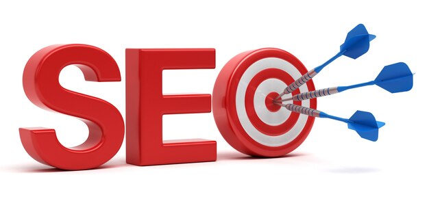 Succesvolle SEO. Zoekmachine optimalisatie concept