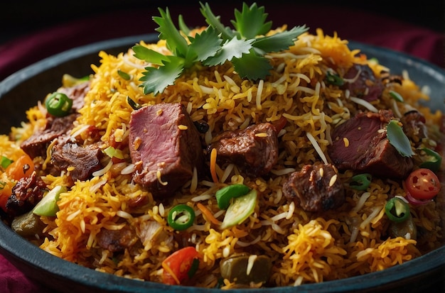 Succulent Meaty Medley Biryani