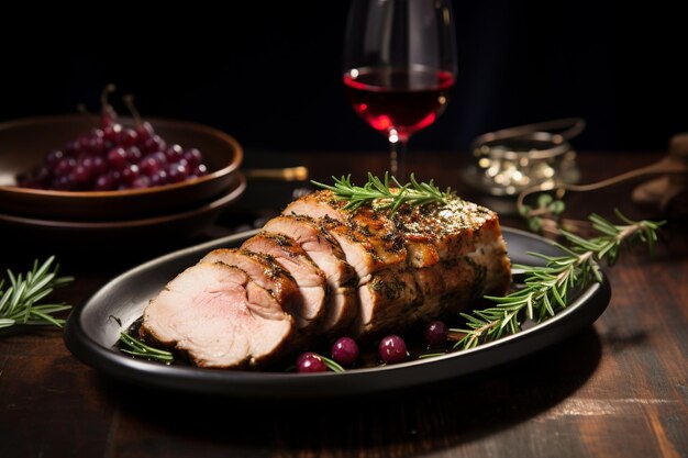 Succulent Roast Pork Loin Image