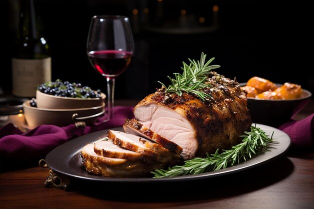 Succulent Roast Pork Loin Image