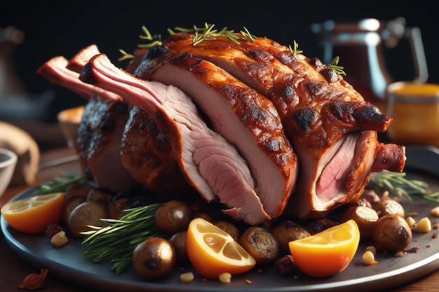 Succulent Roast Pork A Mouthwatering Holiday Feast