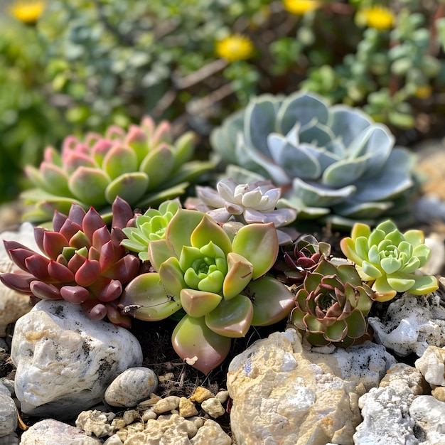 Succulente tuinronde en robuuste planten