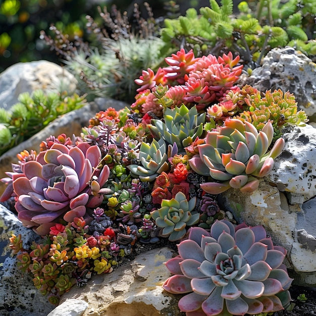 Succulente tuinronde en robuuste planten