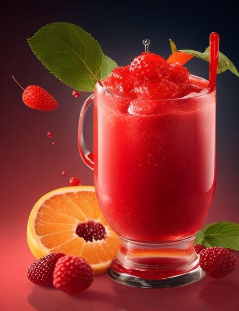 Suco de morango