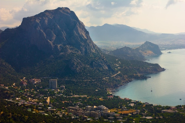 Sudak and genoese fortress crimea ukraine