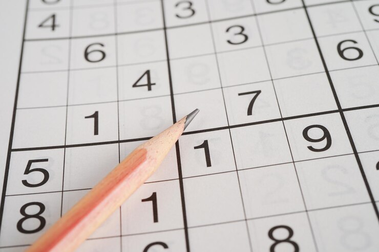 Photo sudoku puzzle game to play for keep you brain younger for developing alzheimer disease in senior