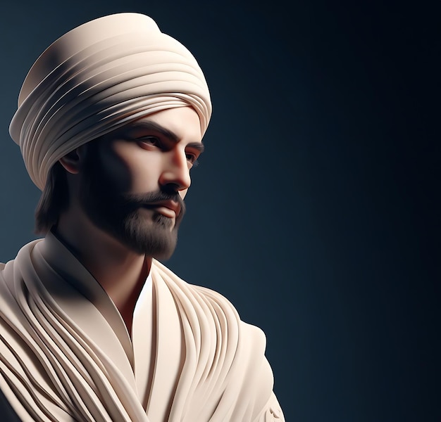 Sufi Mannequin in Modern Muslim Attire