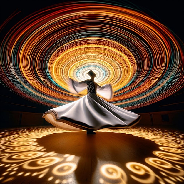 Photo sufism sufi dervish whirling semazen muslim mevlana islamic religion rumi konya mevlevi