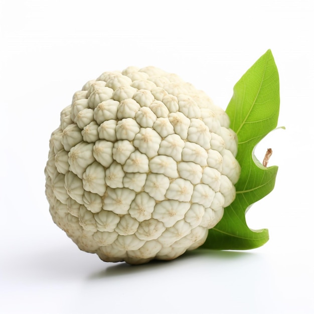 Sugar Apple met witte achtergrond hoge kwaliteit ultr