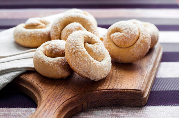 Biscotti di zucchero con cannella