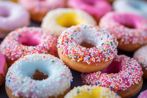 SugarCoated Donuts CloseUp