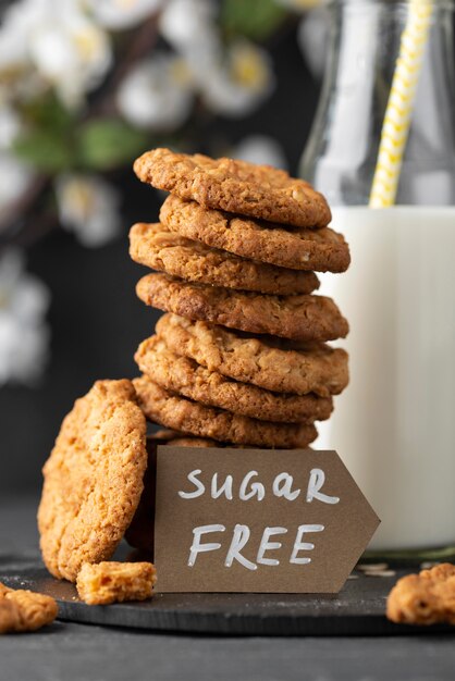 Foto suikervrije koekjes arrangement