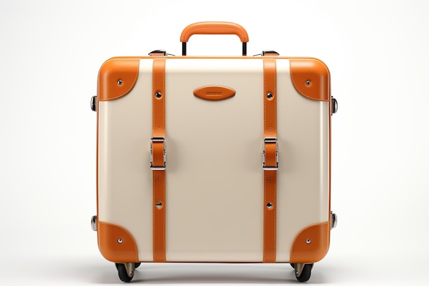 Suitcase isolated on white background Clipping path included