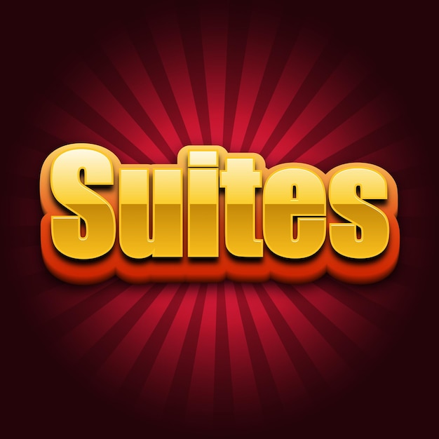 Suites Text effect Gold JPG attractive background card photo