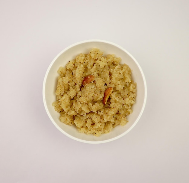 Suji ka halwa or rava sheera is an indian sweet dish