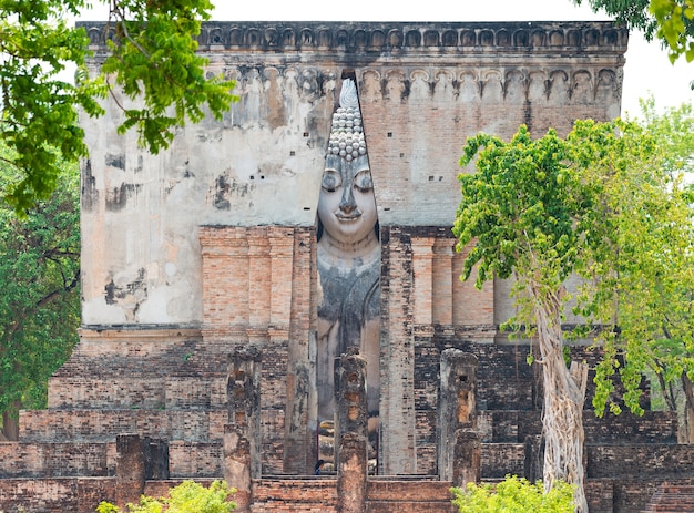 Parco storico di sukhothai tempio si chum della thailandia