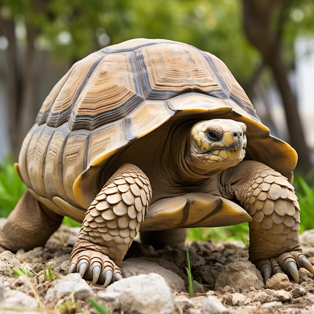 Sulcata Tortoises It is a turtle that can survive i