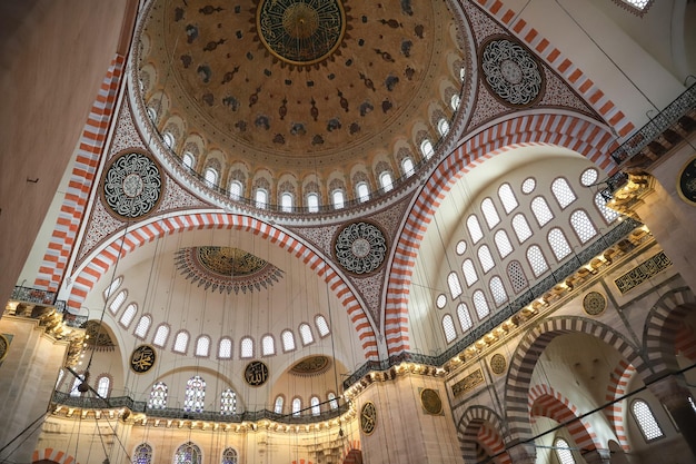 Suleymaniye-moskee in istanbul, turkije