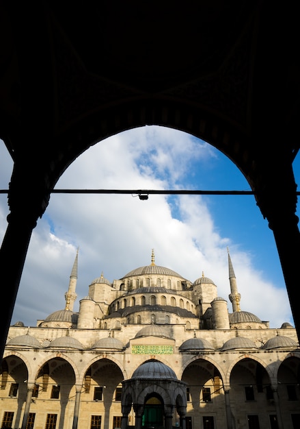 이스탄불, 터키의 술탄 아메드 또는 블루 모스크