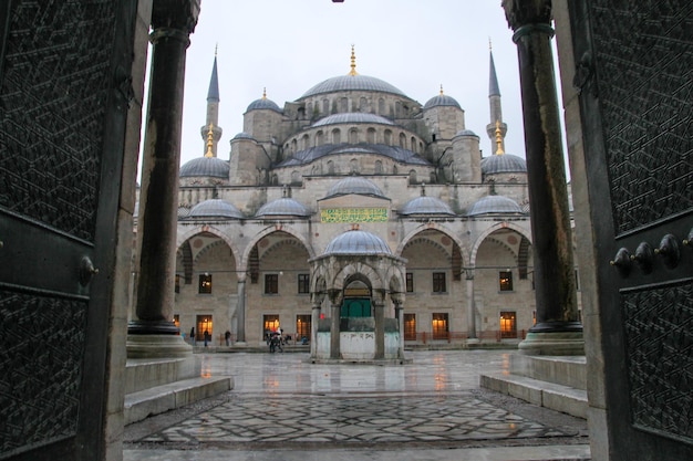 Sultan ahmet camii blauwe moskee