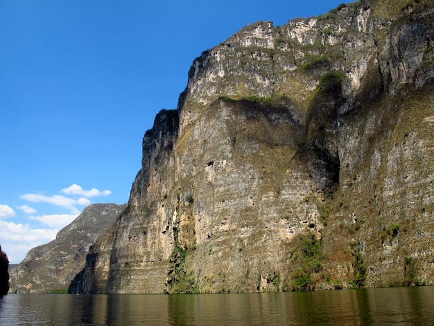 The Sumidero canyon in Mexico