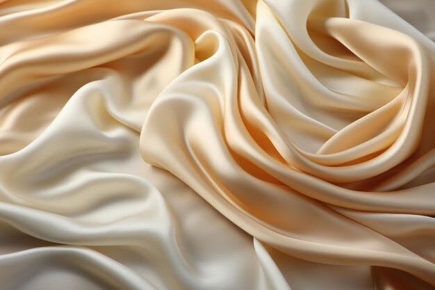 Summary Luxury Cream Beige Light Beige as Cotton Texture Background and Silk generative IA