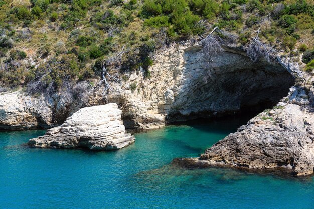 Summer arch of san felice italy