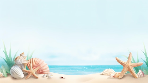 summer background illustration