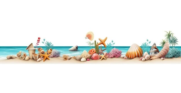 summer background illustration